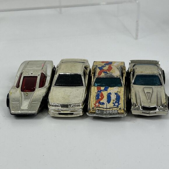 Vtg Hot Wheels Gold Low Down Monte Carlo Stocker Chrome Silver Bullet Blackwall - Picture 8 of 9